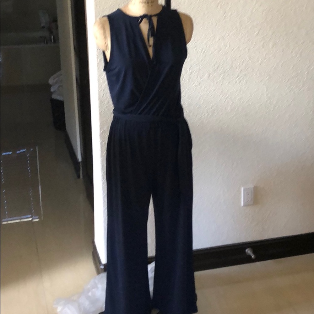 Banana republic Navy blue jumpsuit